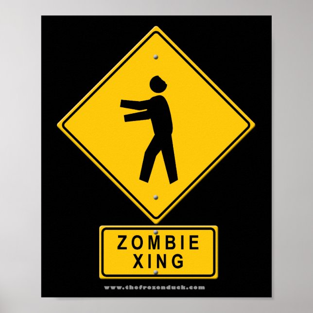 Affiches Zombie XING (Devant)