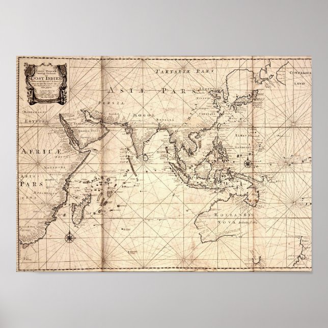 Affiches Zone commerciale "Dutch East India Company" (COV) (Devant)