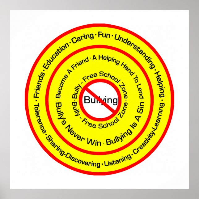 Affiches Zone d'école gratuite (Devant)