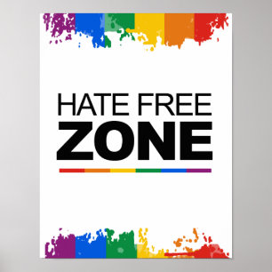 AFFICHES ZONE LIBRE DE HAINE