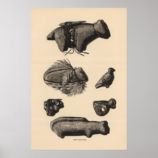 Affiches Zuni fetiches (Devant)