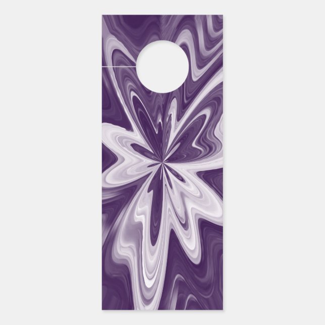 Affichette De Porte ailes papillon (Devant)