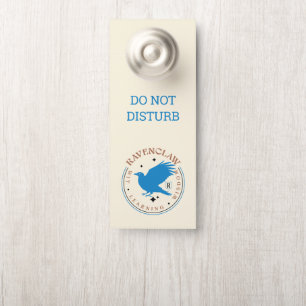 Affichette De Porte Badge de la Fierté de la maison d'aigle bleu RAVEN