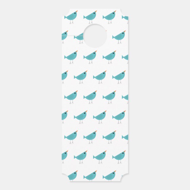 Affichette De Porte Birdy (Devant)