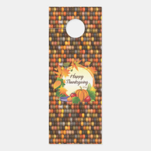 Affichette De Porte Bon thanksgiving 5A-13A