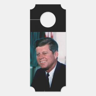 Affichette De Porte Bureau ovale du président John F. Kennedy