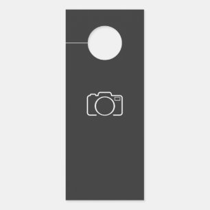 Affichette De Porte Cadeau personnalisé pour parents maman papa photo