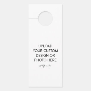 Affichette De Porte Carte de porte personnalisée