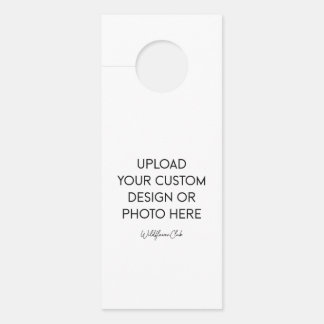 Affichette De Porte Carte de porte personnalisée