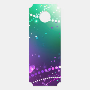 Affichette De Porte Carthagène Solive Purple