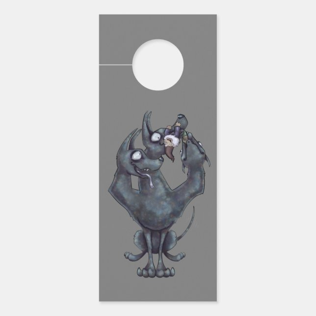 Affichette De Porte Chew Toy (Devant)