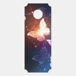 Affichette De Porte Clowing Night Butterflies