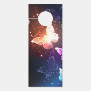 Affichette De Porte Clowing Night Butterflies