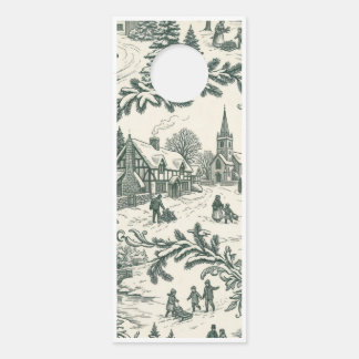 Affichette De Porte Créez Votre Propre Décoration de Porte de Village