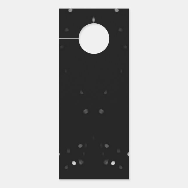 Affichette De Porte Créez votre propre personnalisation (Devant)