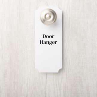 Affichette De Porte Créez votre propre premium | 3,5" x 8,5"