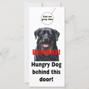 AFFICHETTE DE PORTE DE BIEN-ÊTRE Signet d'avertiss