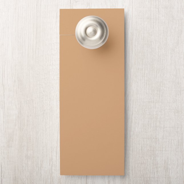 Affichette de porte de sable chaud personnalisé (Sur le bouton)