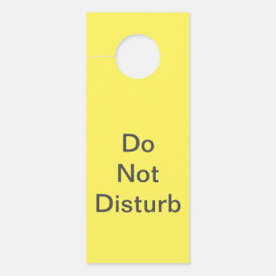 Affichette De Porte Découpe, magnétique, pas cher — Faites des Affiche