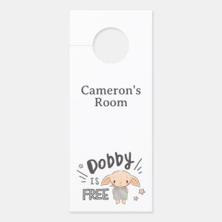 Affichette De Porte Dobby Gratuit