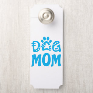 Affichette De Porte Dog