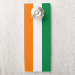 Affichette De Porte Drapeau de Côte d'Ivoire