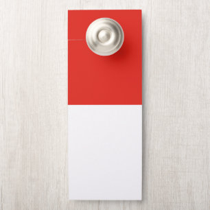 Affichette De Porte Drapeau de l'Indonésie