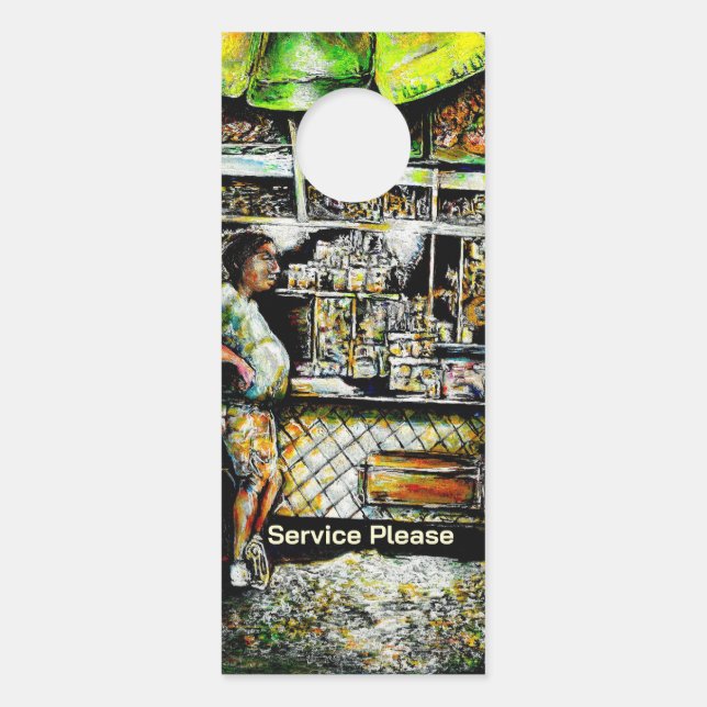 Affichette De Porte Éblouissant (Devant)