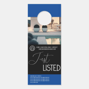 Affichette De Porte Flyers de location d'entreprise immobilière à vend