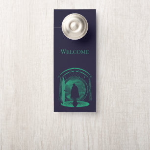 Affichette De Porte FRODO™ Quitte la silhouette SHIRE™