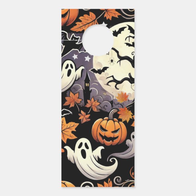 Affichette De Porte Halloween/Automne/Automne (Devant)