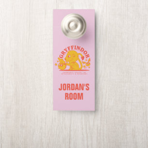 Affichette De Porte HARRY POTTER™   École de Hogwarts GRYFFINDOR™