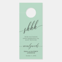 La calligraphie verte de Shhh Sage ne dérange pas