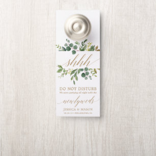 Affichette de porte mariage - Ne pas déranger - Ve