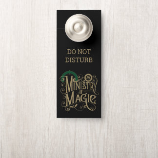 Affichette De Porte MINISTÈRE vintage DE MAGIC™ Graphic