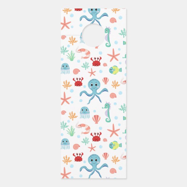 Affichette De Porte motif Sea World (Devant)