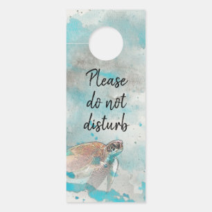Affichette De Porte Nautical Beach Chambres d'hôte Ne pas déranger