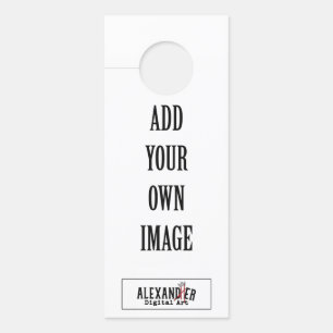 Affichette De Porte Objet promotionnel personnalisé ou cadeau de fête
