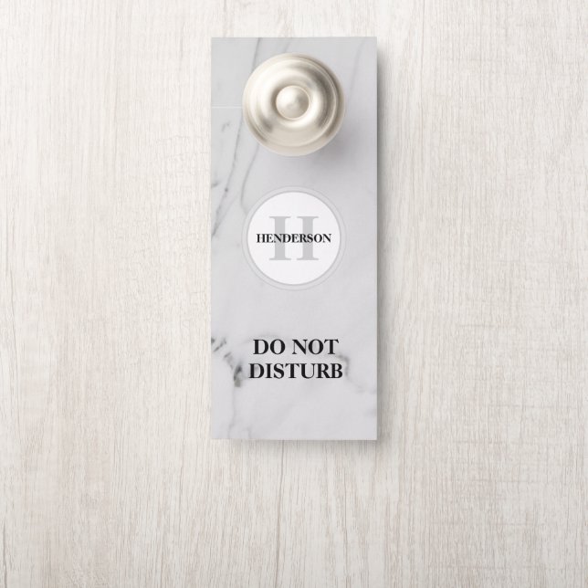 Affichette De Porte Panneau Ne Pas Déranger à suspendre à la porte (Sur le bouton)