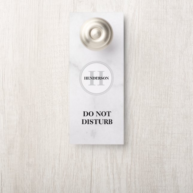 Affichette De Porte Panneau Ne Pas Déranger pour Porte (Sur le bouton)