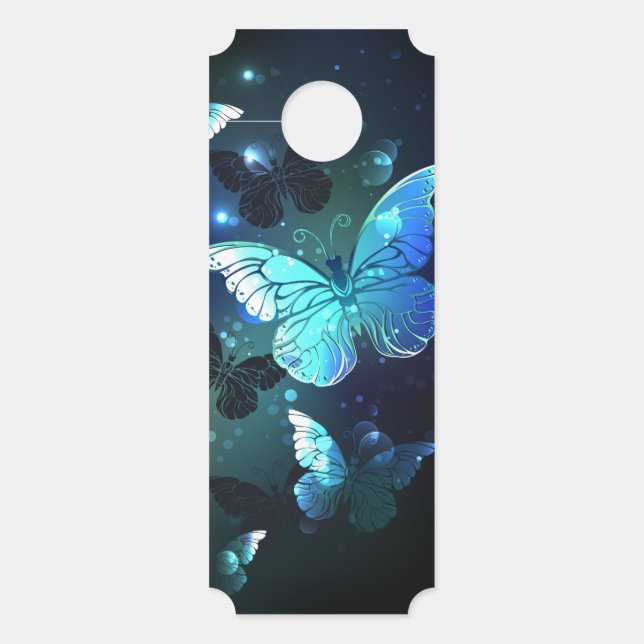 Affichette De Porte Papillon de nuit (Devant)