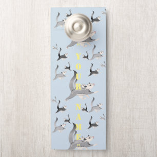 Affichette De Porte Personnaliser Sugar Glider Porte Knox Plaque