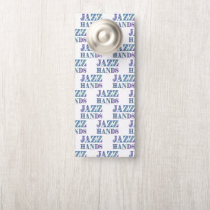 Affichette De Porte SlipperyJoe's comédie musicale Broadway Jazz Hands