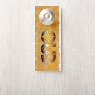 Affichette De Porte SlipperyJoe's ourson culturellement ancré LGBTQIA+