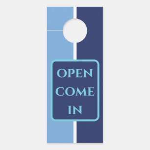 Affichette De Porte Texte modifiable