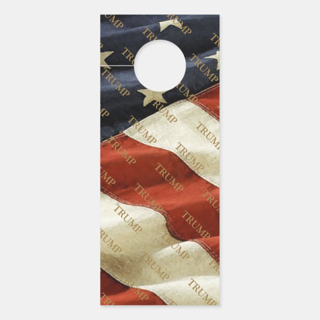 Affichette De Porte Trump (Devant)