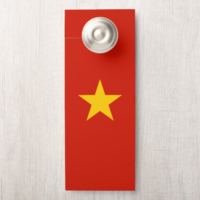 Affichette De Porte Viêtnam (Sur le bouton)
