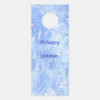 Affichettes de porte Abstraits bleu clair personna