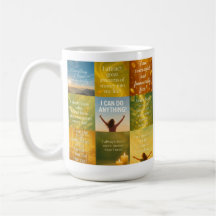 Affirmation d'argent sur votre tasse