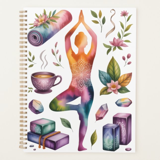 Affirmation de yoga inspirée  (Devant)